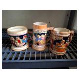 Vintage steins
