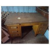 Vintage wooden desk