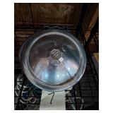 5 vintage chrome MG hubcaps, 1950s model