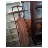 Vintage Flexible Flyer Airline wooden snow sled