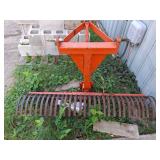 3-point hitch landscape rake