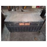 Heavy-duty plastic storage chest, Tuff-Bin