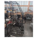 Rolling Warehouse Stocking Stairs ~6.5'