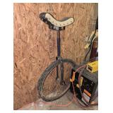 Vintage unicycle