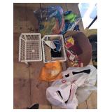 Opportunity lot, toys, Christmas decor, organizers