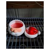 Santa candle holder