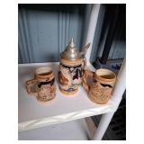 Vintage steins