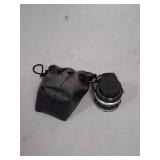 Vintage manual focus camera lens
