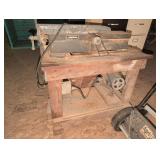 Vintage Sears Craftsman cast-iron wood jointer