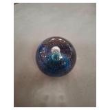 Vintage art glass paperweight