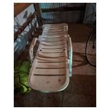 Vintage lounge chair.