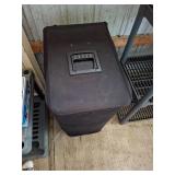 Large traveling case with contents.