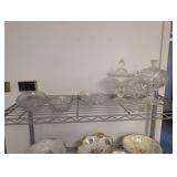 Vintage Pressed/Cut Glassware