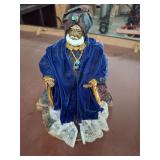 Handcrafted figurine of one of the Three Wise Men