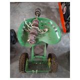 Rolling garden cart