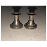 Vintage Silverplate Candlestick Holders