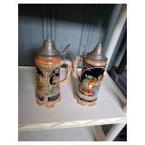 Vintage steins
