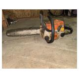 Stihl gas chainsaw