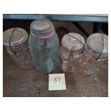 Vintage ball jars