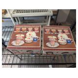 1970s 3-piece stacking children's dish set
