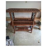 2 wooden vintage mid-century coffee/side table