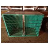 Two-compartment modular pet kennel