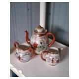 Vintage Japanese porcelain tea set