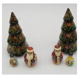 Russia Christmas Tree Nesting Doll Matryoshska