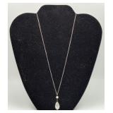 Sterling Silver Pearl Necklace