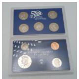 1999 S United States Mint Proof Quarter Set Coins