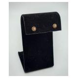 14k Gold Earrings 0.9 Grams TWT