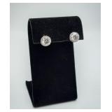 New Moissanite 4.27 CTTW Screwback Earrings