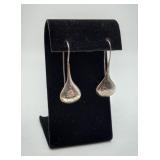 Sterling Silver Tear Drop Earrings