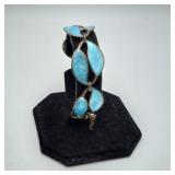 Sterling Norway David Anderson Leaf Bracelet Silvr