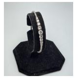 New Graduated Sterling Swaroski Tennis Bracelet