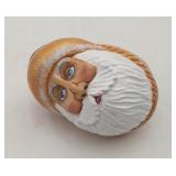 Russian Santa Claus Winter Scene Painted on Back