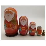 Father Frost Russian Nesting Doll Santa Claus