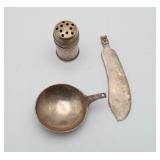 Sterling Shaker Spoon Knife Pendants 30.8gms