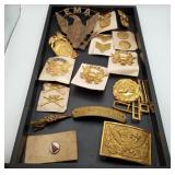 ROTC Civil War Union Blet Plate Officer Buckles