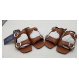 New Brown Woman's Brown Sandals 71/2 Sandal