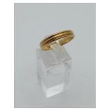 14K Yellow Gold Wedding Band 4.9 grams
