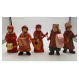 Russian Hand Painted Folk Art Band Signed