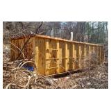 20' Steel Roll of Dumpster & Contents