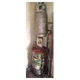 Air Grease Gun Barrel & Fork Lift Propane Tank