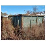 20 Foot Steel Roll off Dumpster & contents