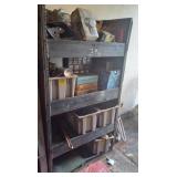 Shelf & Contents Spot Lights Pipe Wrench Parts Bin