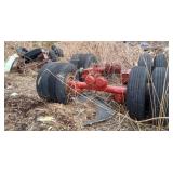 2-Truck Axles & Frame