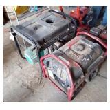 2 Coleman Generators 3250W 11 HP UNKNONW CONDITION