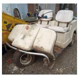 VINTAGE Harley Davidson 3 Wheel Golf Cart