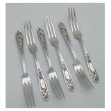 Sterling Cocktail Pastry Forks Wallace ? 63.6g